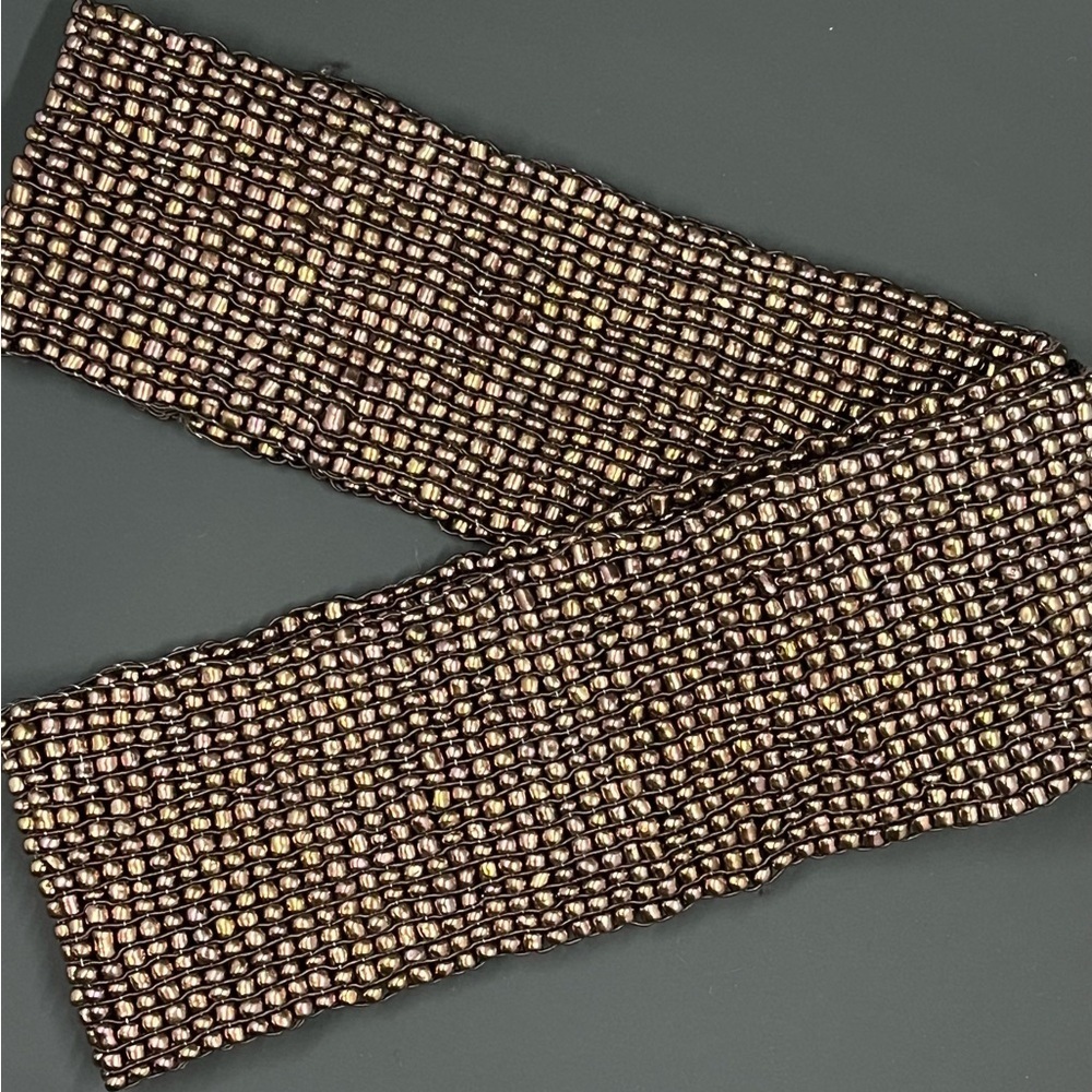 Hollister vintage beaded stretch belt